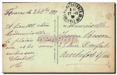 Fouras-les-Bains — Katedra — C. Guambasi, nr 6 — Rewers