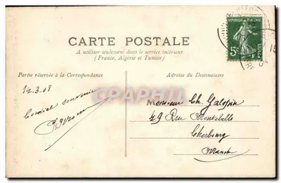 Marennes - A Igreja — editor Galeries Parisiennes, Rochefort, n°41 — Verso