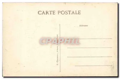 Montluçon — Vista General de las Fábricas — G. Chaumous, editor — Reverso