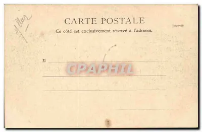 Place Victor Hugo — Cusset — Editor Tito Biancalana n°10175 g — Verso