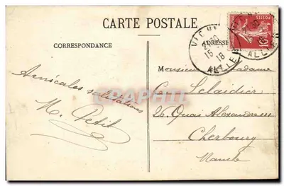 Vichy — Na Starym Parku — Wielka Aleja — nr 609 — Rewers