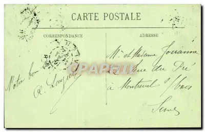 Vichy — Un Coin de l'Allée couverte — LL. n°303 — Verso