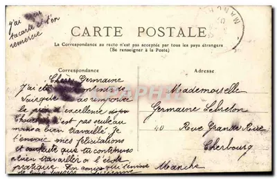 Vichy — Hala Pałacu Źródeł — D.CVG n°13 — Rewers