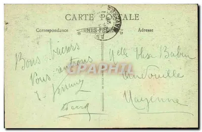 Vichy (Allier) - Stare Parku - Centralna Aleja — wydawca Lux, nr 33 — Rewers