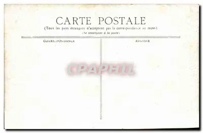 Vichy — Hospital Militar — Stägeren, Paris — Verso