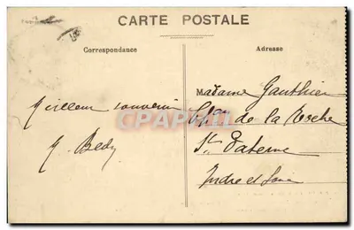 Kraje Sichonu — Otoczenie VICHY — Wydawca P. B., Place des Quatre-Chemins, Vichy — Rewers