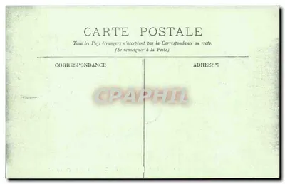 Environs de Vichy — O Castelo de La Palisse — LL, n° 221 — Verso