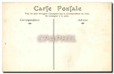 Vichy — O Hospital Militar (Cour intérieure) — ND Pnot, n° 173 — Verso