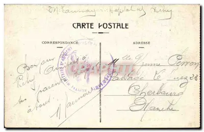 Vichy — Pałac Marquise de Sévigné — Wydawnictwo Clichy — Rewers