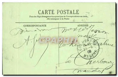 Vichy — Um Canto do Parque dos Célestins — LL. n°267 — Verso