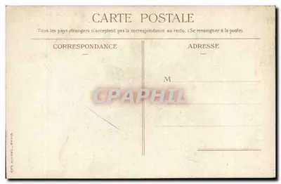Vichy - O Casino — A Auvergne Pittoresca — Editor: Éd. Argano - Paris, n°3 — Verso