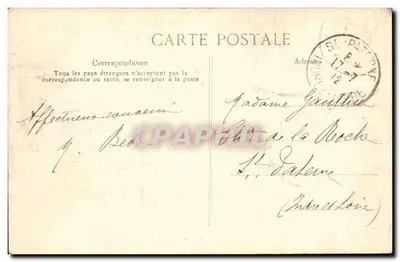 Vichy — Hotel da Grã-Bretanha e Queen's Hotel — V.D.C. n°2509 — Verso