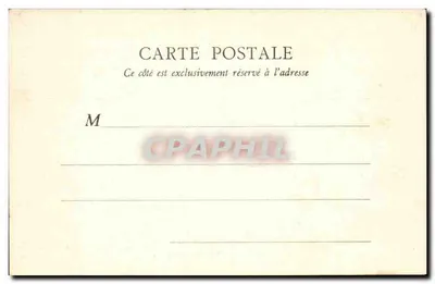 Vichy — Pont sur l'Allier — B.F., Paris — Verso
