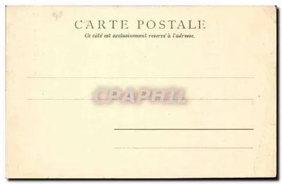 A Catedral — Moulin (Allier) — E. Davena, editor, Moulin (Allier) — Verso