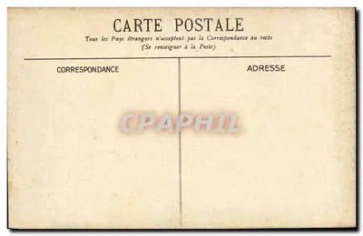 Vichy — Statua łaski — Wejście do Szpitala Cywilnego — Rewers