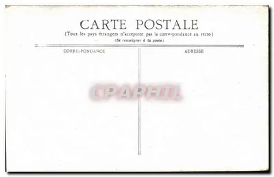 Vichy — Katedra św. Ludwika — Shaffer & Cie, Paryż — Rewers