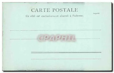 Wieża zegarowa — Vichy — R. & J. D. 10174 bnh — Rewers
