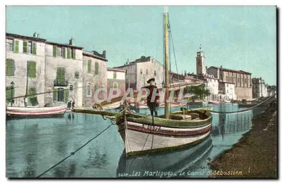 Les Martigues — O Canal Saint-Sébastien — editor M-1577