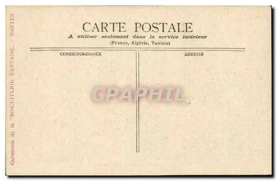 Marseille - LA CANNEBIÈRE — animowana scena z tramwajem i pieszymi — wydawca nie widoczny — Rewers