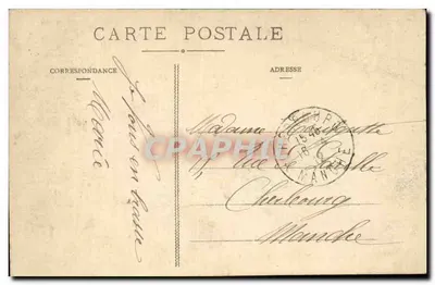 Zamek d'If — Marsylia — Wydawca E. L., nr 85 — Rewers