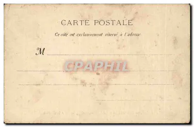 Marselha — O Castelo de If, a prisão do abade Faria — G. M. 170 — Verso