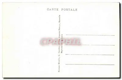 Marseille - Het Palais Longchamp — Mireille, n°67 — Achterkant