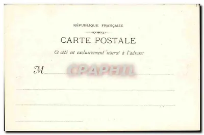 Marseille - A Rua La Cannebière — trem n°725 — N.G. Éditeur — Verso