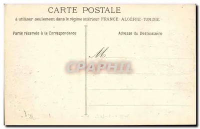 Marselha - A La Cannebière — vista da rua com trem — Phototype E. Laceour, 19, rue Thubaneau — Verso