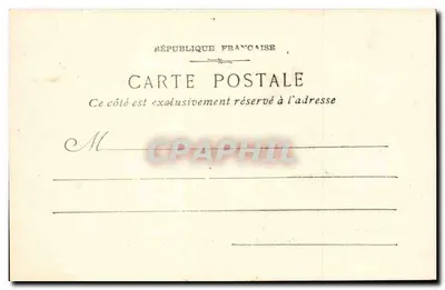 Marseille - Promenade de la Corniche - Palace-Hotel — Fotoatelier Baudouin Marsyludza — Rewers