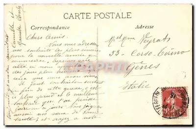 Marselha — O Forte Saint Jean — CPAPHIL n°29 — Verso