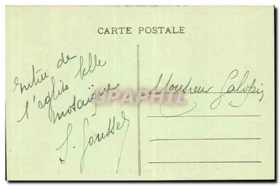 Marseille - Sint-Maria de Garde - Aan het voetbed, de Verklaring : Mosaïek — Achterkant