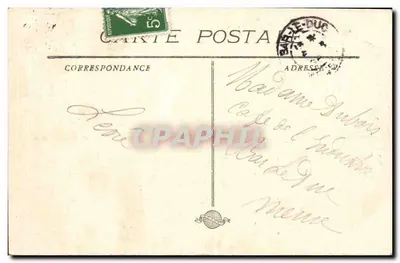 La Fuente Estrangin — Marsella — editor desconocido — Reverso