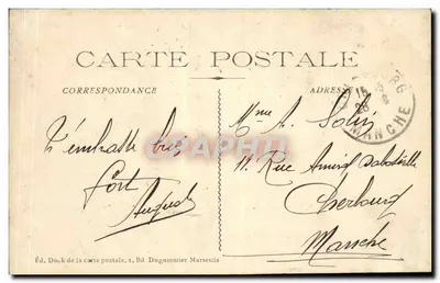 Marselha - A Catedral — editor Dock de la carte postale, n°23 — Verso