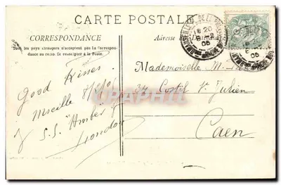 Marseille — Cours Belsunce — Photoly E. Lacour — nr 9 — Rewers