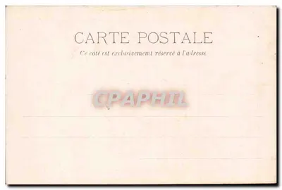 Marseille — Najświętsza Maryja Panny Obronnej — pamiątka pana Martelly, 19 listopada 1908 — Rewers