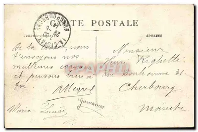 La Ciotat - O Palácio de Ville — editor L. Bonifay, n° de série (B. de R.) — Verso