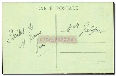 Marseille - Catedral e Píeres da Joliette — Edição especial da Basílica — Verso
