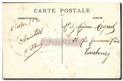 Marseille - Aufzüge der Notre-Dame de la Garde — unbekannter Verlag, Nr. 14 — Rückseite
