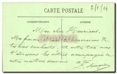 Marselha — Fonte Cantini (detalhe) — A Fonte — LL. — Verso