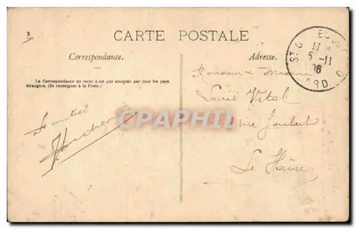 Uma Arlésienne — Colomère Mireille — Coleção J. Poltrej — Verso