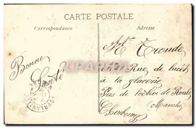 Marseille — Elevador de Nossa Senhora da Guarda — ÉL — Verso