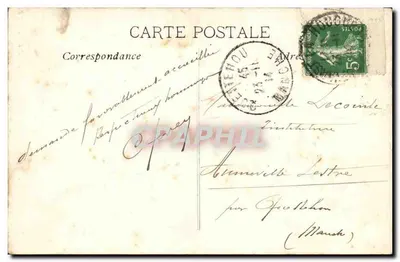 Marseille — Katedra Reformowanych i Pomnik Mobilów — LR — Rewers