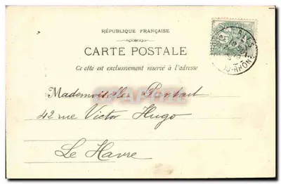 Arlésienne — Fototipia E. Lacour — Marselha — Verso