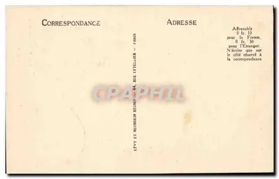 Les Saintes Maries — Hoofdingang van de Basiliek — Edit. Marchebeau, Attles — Achterkant