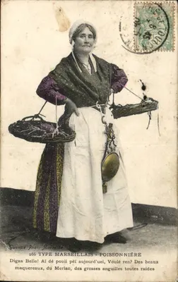Tipo Marseleste - Pescadora — Guendé Fot. Marseille, n°266