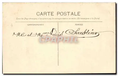 Aix-en-Provence — Plein en Fontein van de Vier Dolfijnen — fot. Guendé, Marseille, n°837 — Achterkant