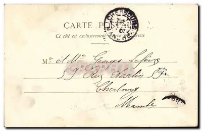 Tarascon - Ste-Marthe domptant la Tarasque — Fot. Blanchu, Tarascon — Rewers