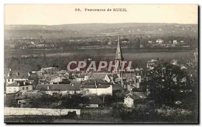 Panorama de RUEIL — vue aérienne — A. Besnart, Rueil