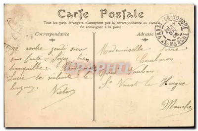 Castelo da Muette — Salão de Recepção da Imperatriz — editor não identificado, n° 69 — Verso