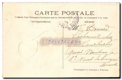 The Osiris Square — Seine Street — Publisher Milton Capelle Rueil — Back